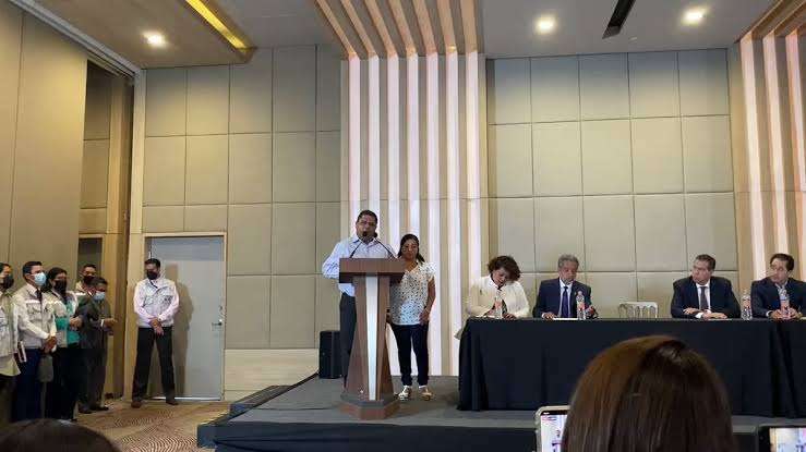 Conferencia de prensa, otro resultado pericial. Foto: TSJCDMX.