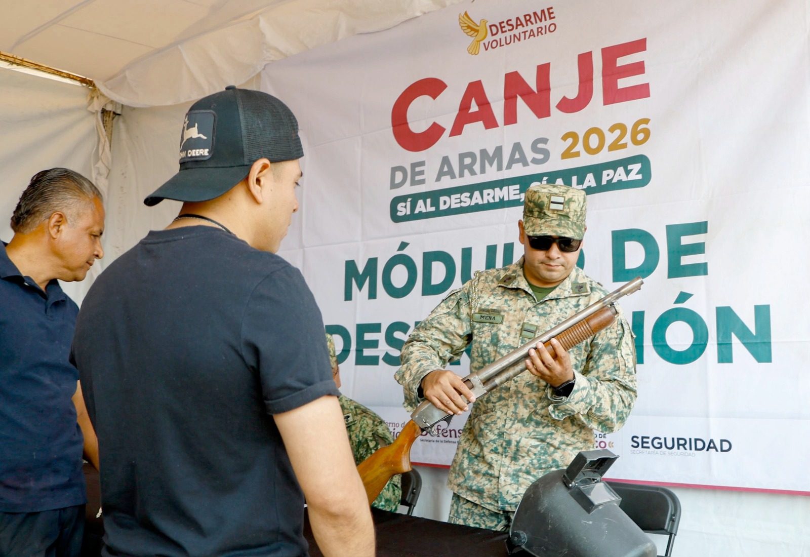 Adolfo Cerqueda arranca el Programa Canje de Armas Neza 2026 “Sí al Desarme, “Sí a la Paz”