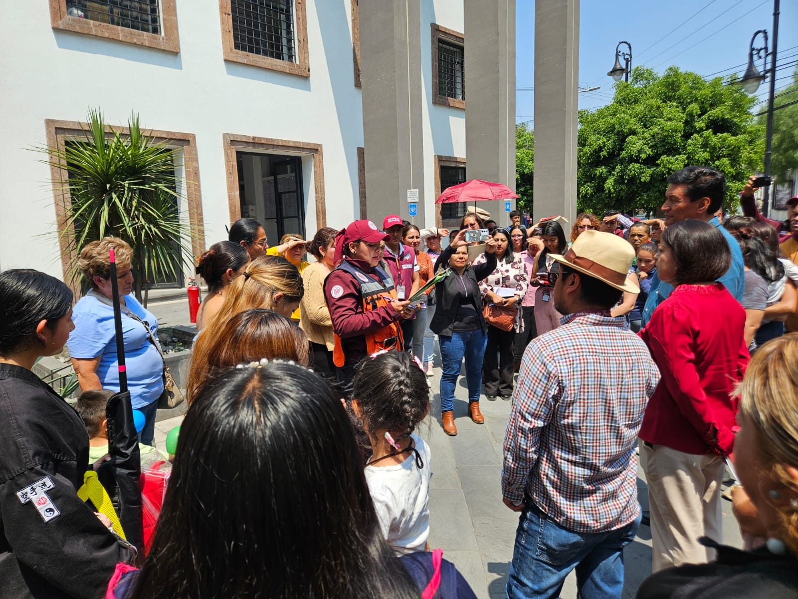 Chimalhuacán participo en el primer simulacro nacional 2026: Xóchitl Flores Jiménez